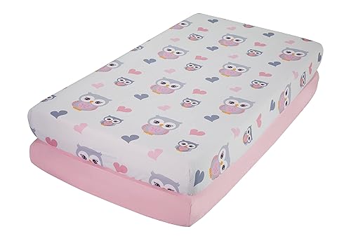 Vista 78 de EVERYDAY KIDS - Sábana bajera para cuna, 100% micro fibra suave, transpirable e hipoalergénica, se adapta al colchón de cuna tamaño estándar de 28