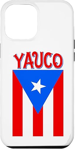 Funda para iPhone 12 Pro Max Puertorriqueño Yauco Puerto Rico Flag Shirt Case