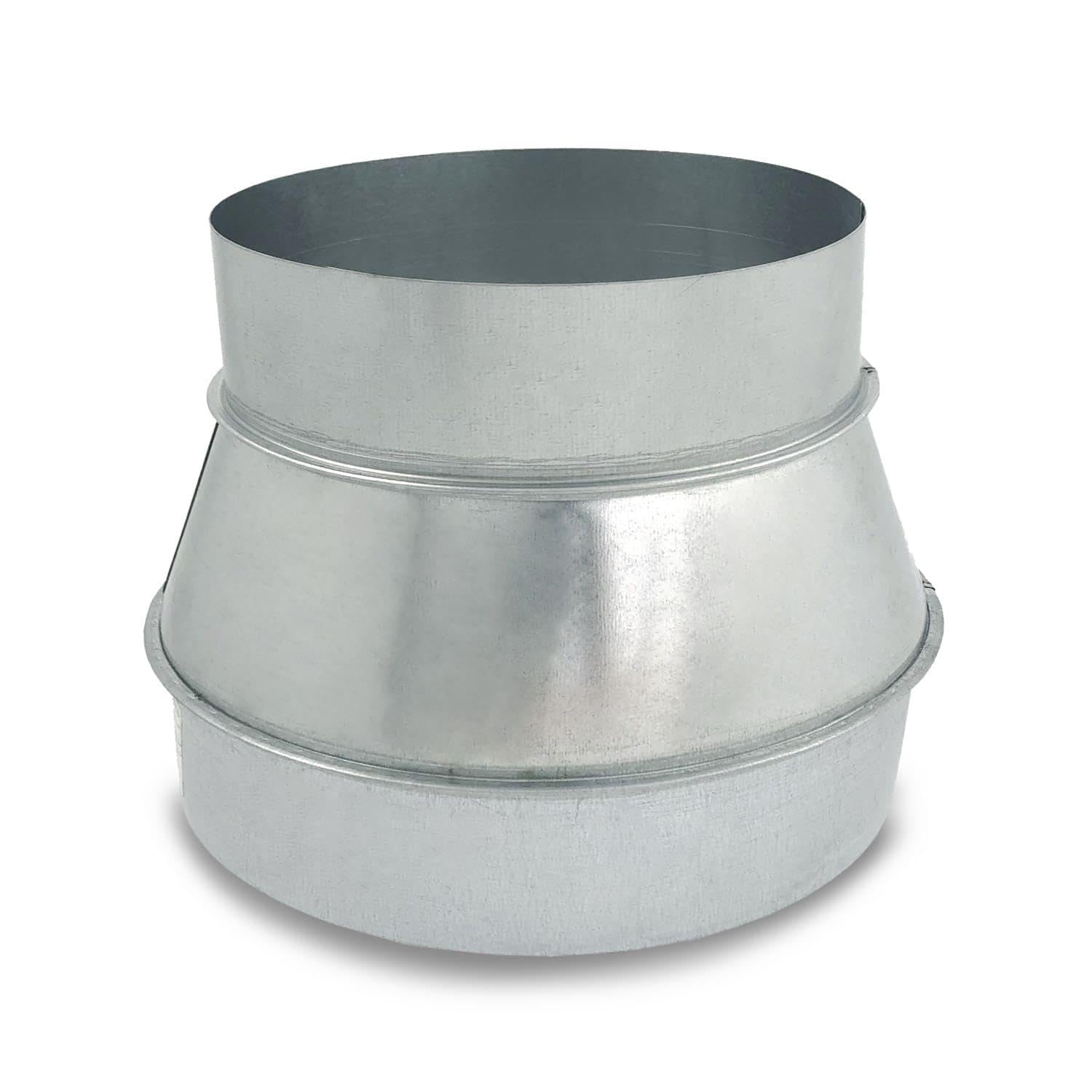 Reducción en Acero Galvanizado - Serie Helicoidal - 300mm - 200mm