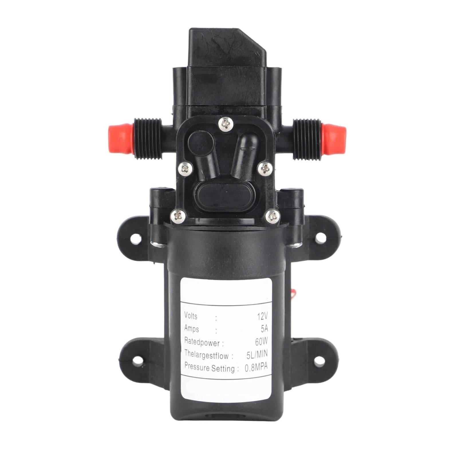 Industrial Water Pressure Diaphragm Pump DC12V High Voltage Self-priming Water Pump Use For Caravan Camping Boat