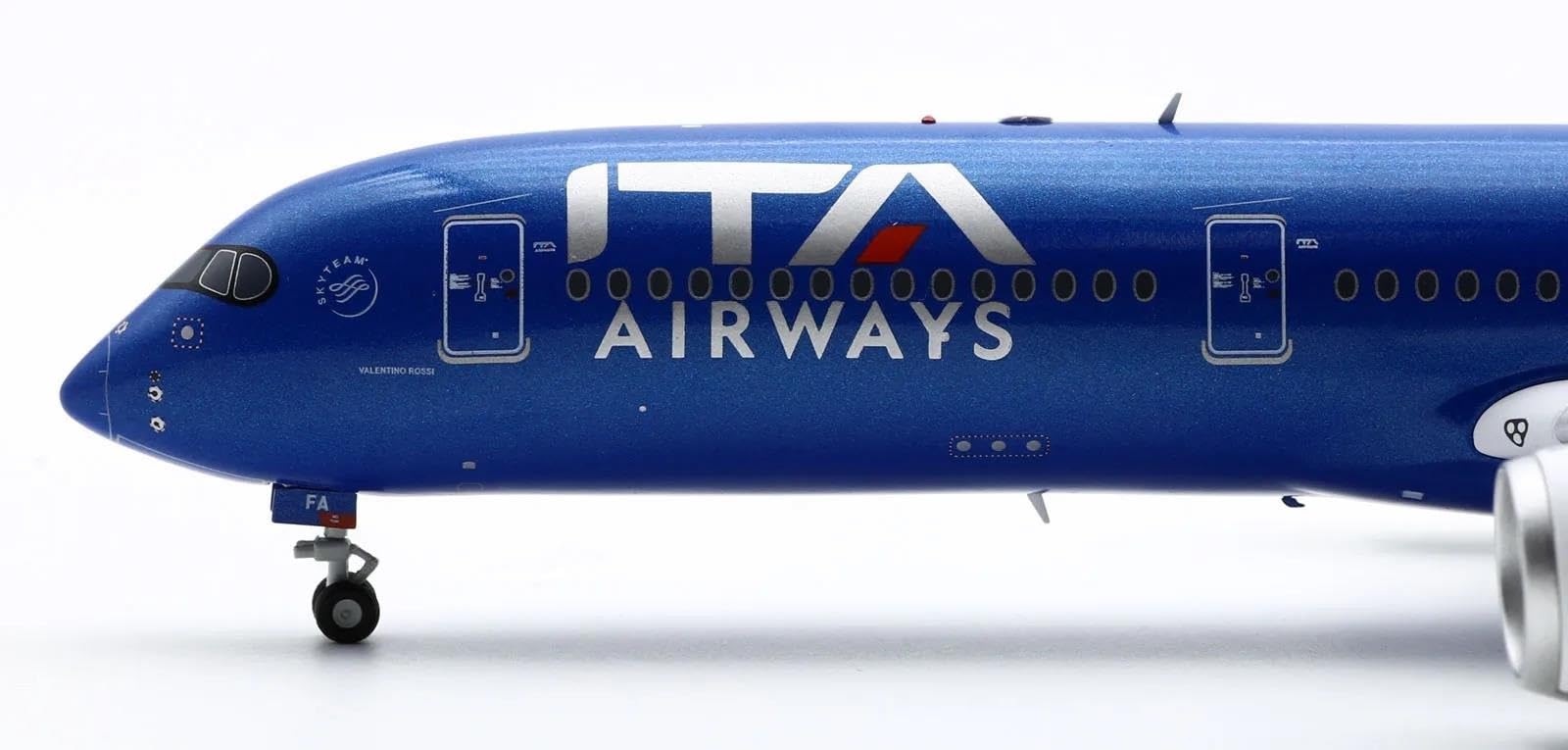 Model samolotu metalowy Model samolotu 1:200 dla ITA Airways Skyteam A350-900XWB odlewany model samolotu samolot odrzutowy zestaw modeli do składania linii lotniczych skala Model samolotu