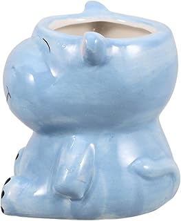 Luxshiny Soporte portátil de cerámica con for...