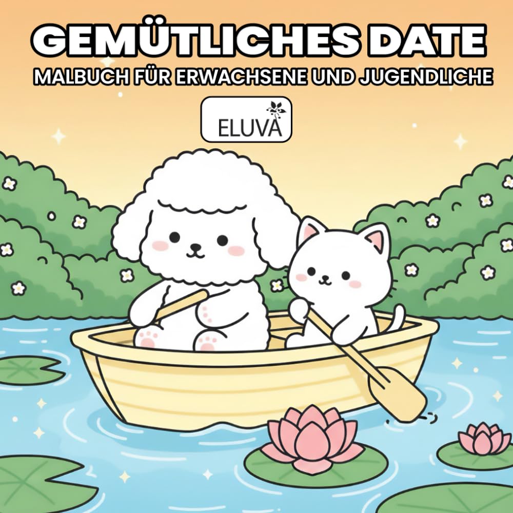 Cozy Date - Gemütliches Date Malbuch für Erwachsene und Jugendliche: Romantische Augenblicke mit liebevollen Duos, harmonischen Begegnungen und sanften Valentine-Elementen für entspannte Auszeiten.