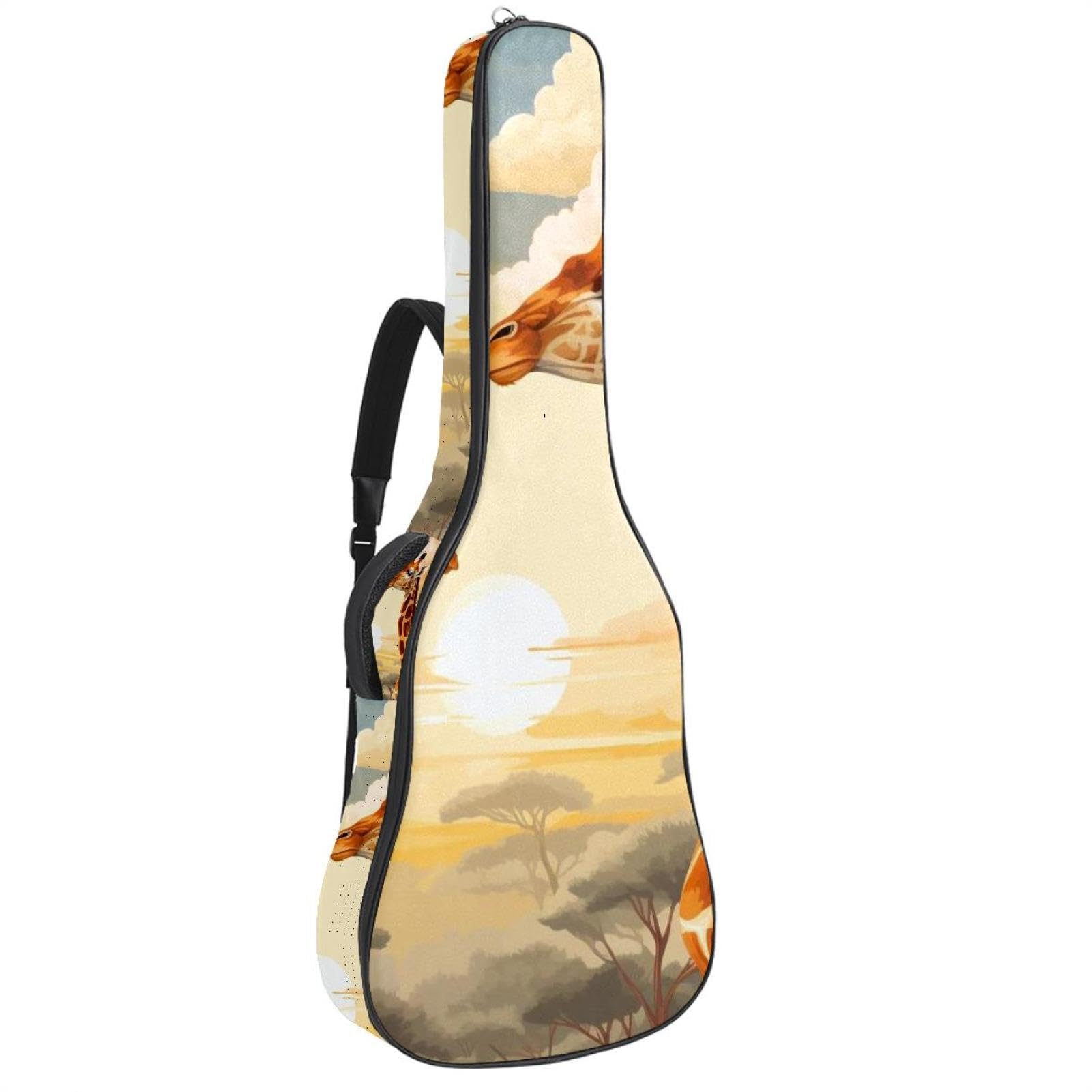 Sac de transport imperméable pour guitare avec couche d'éponge - 8
