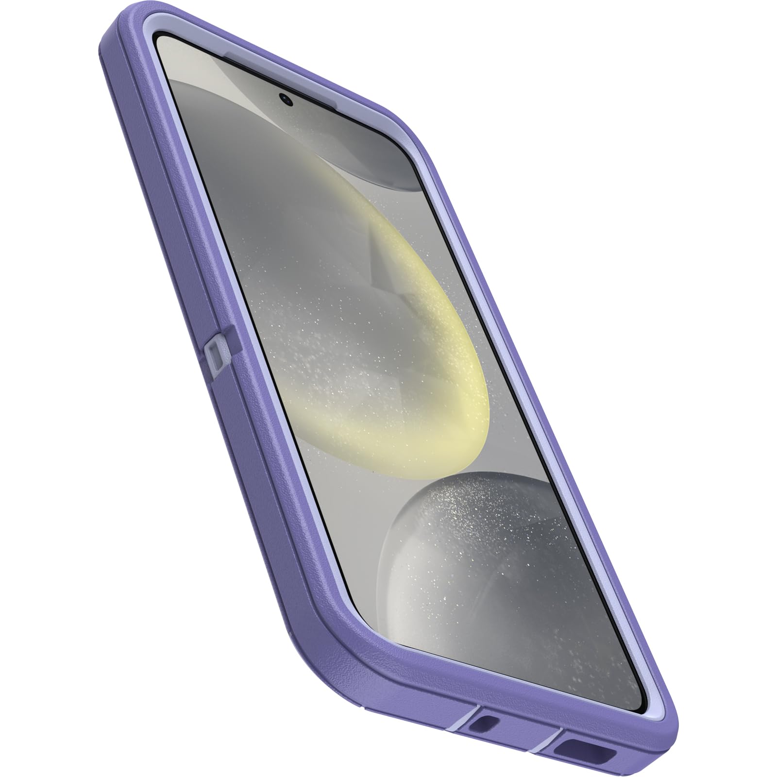 OtterBox Defender Etui do Samsunga Galaxy S24, wytrzymałe i trwałe, z ochroną portu, z podpórką z klipsem do kabury, fioletowe (Mountain Majesty)