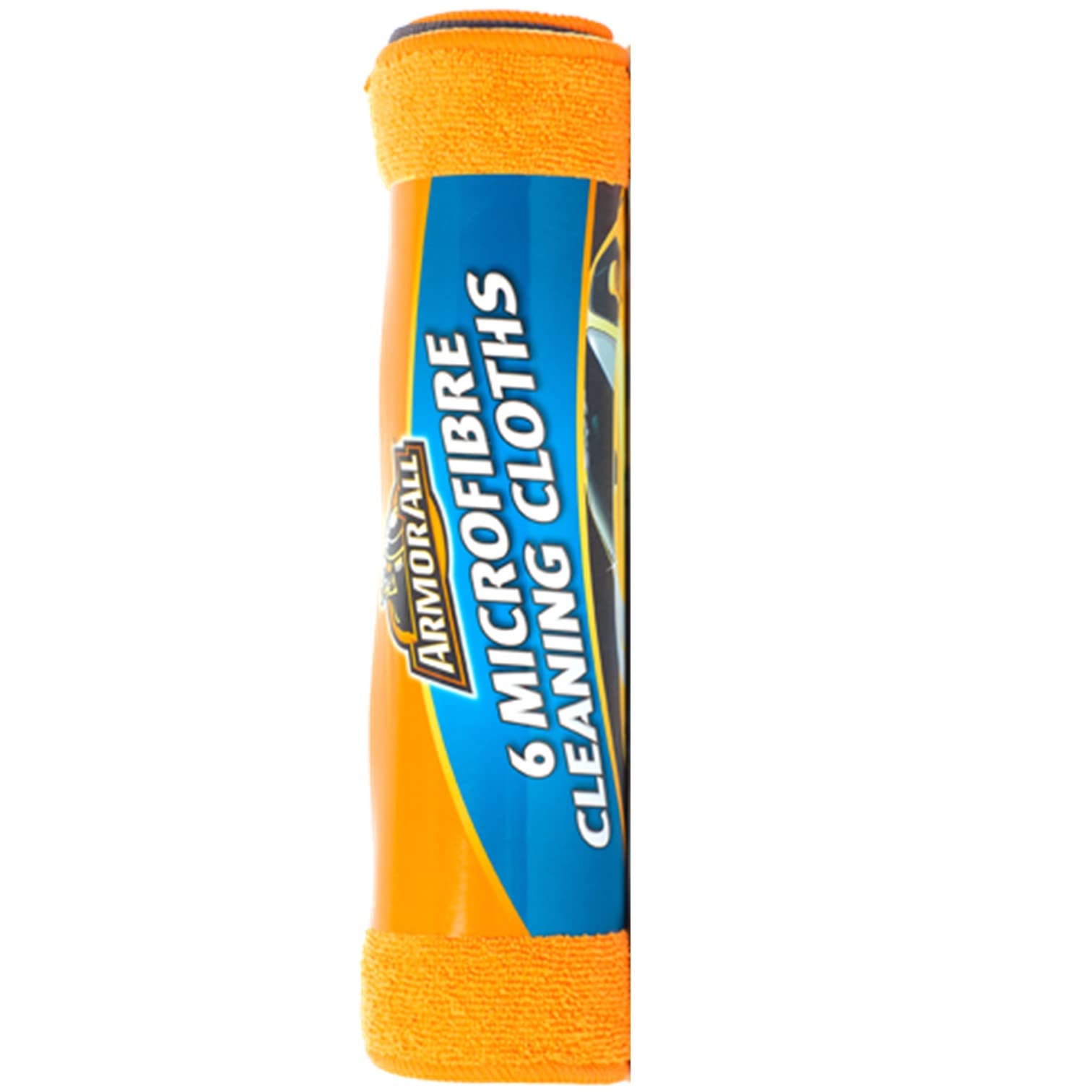 Armor All Microfibre Cleaning Cloths (Set of 6-30cm x 40cm) are Designed to Gently Lift Away dust and Grime and Clean with Ease : Pack of 1