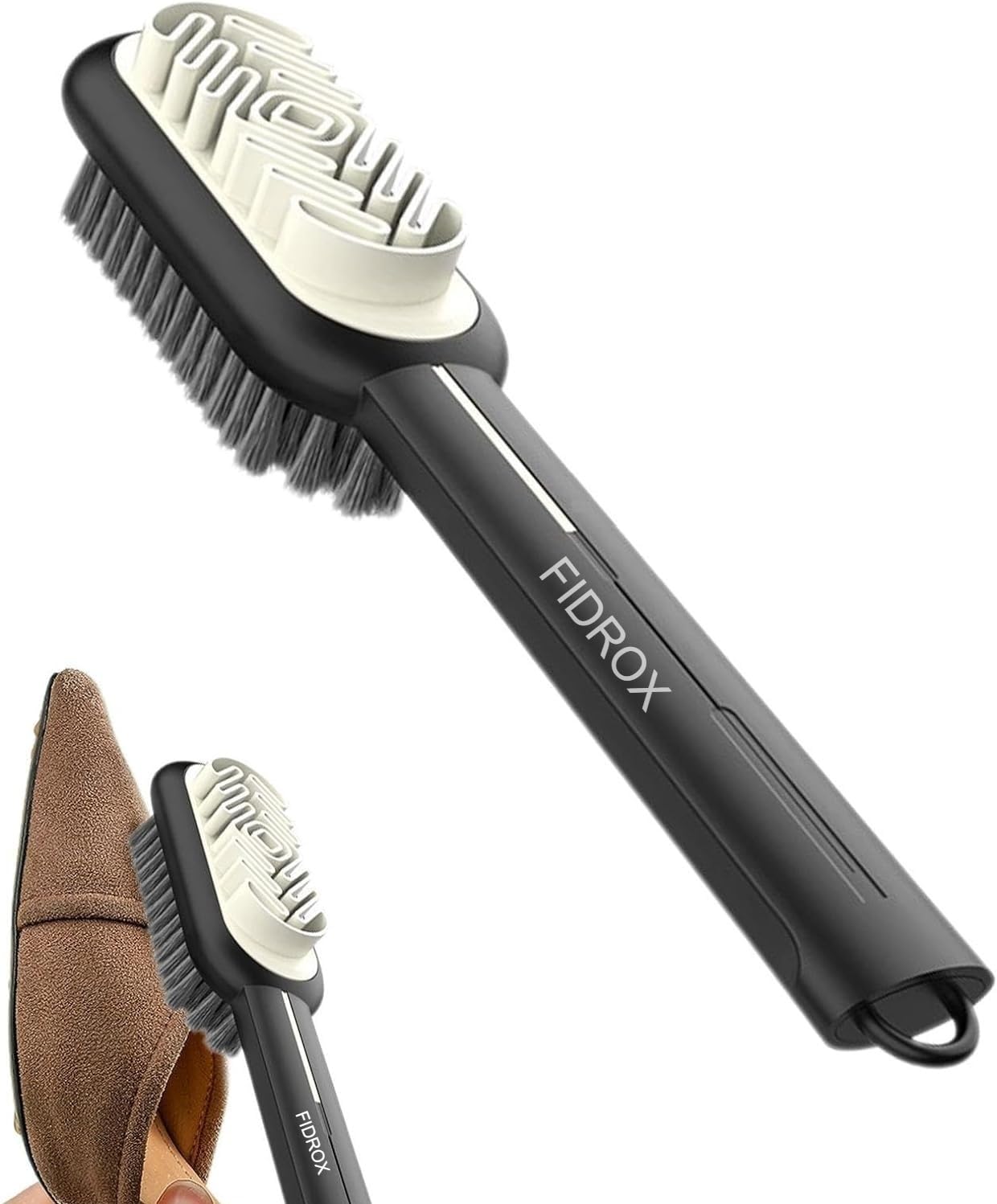 Fidrox Premium Dual Sided Shoe Cleaner Brush, for Cleaning Suede & Nubuck on Boots, Suede Brush, Shoes Clean Brush for Shoes, Jackets, Leather Care Portable Stain Remover (B0CQXSSHJM) Amazon Price History, Amazon Price Tracker