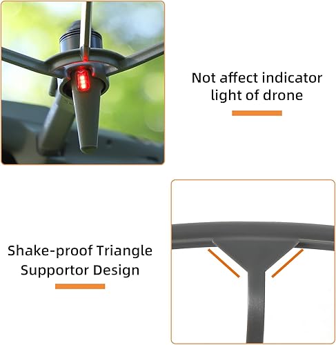 Miniatura 6 de Mavic 3 Pro Protector de hélice, protector de hélices extraíbles de liberación rápida para DJI Mavic 3 Pro, accesorios para drones, anillo de