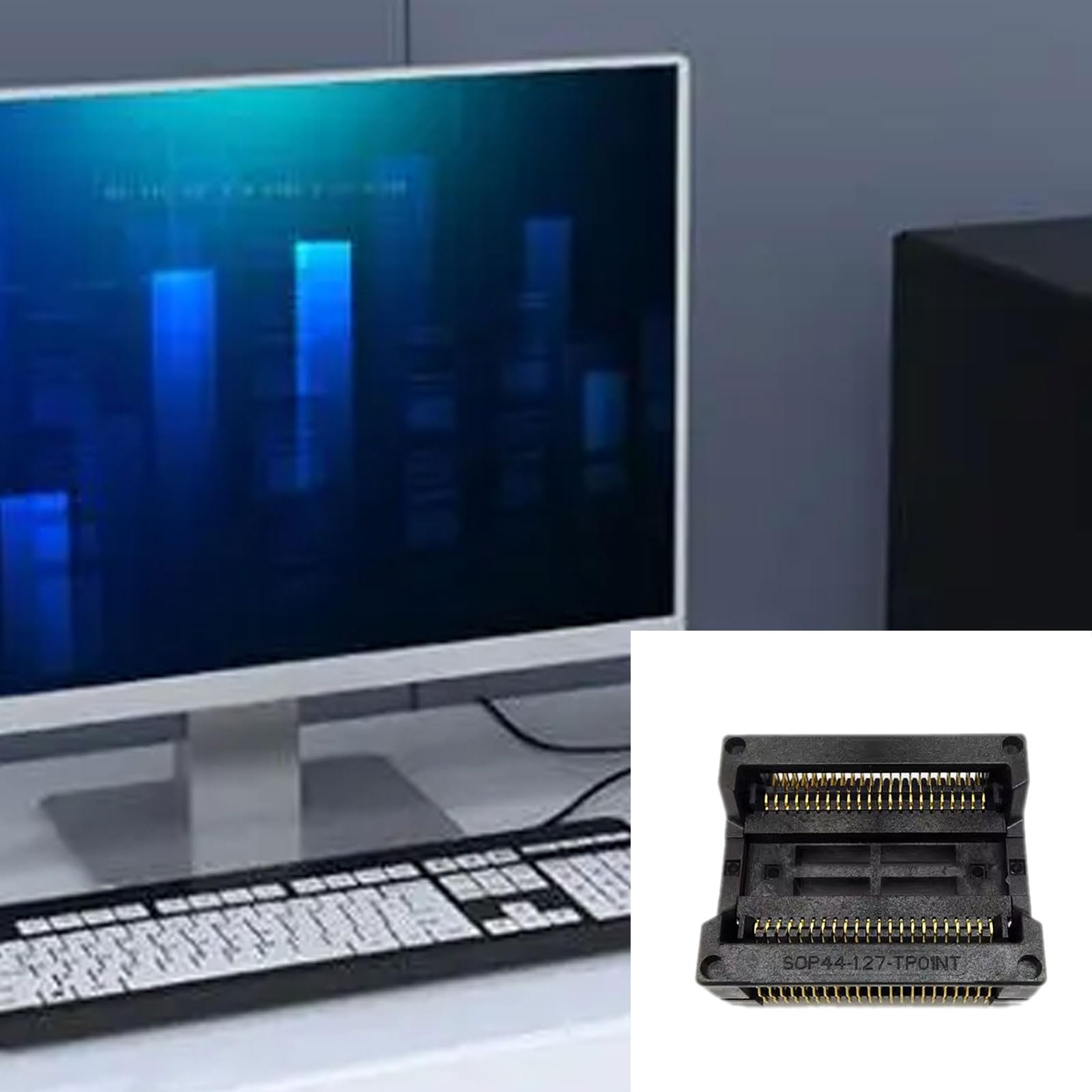 44Pin SOIC44-1.27 SOP44 Programmer Adapter Socket Converter Module Adapter Module IC Test Socket Converter Socket