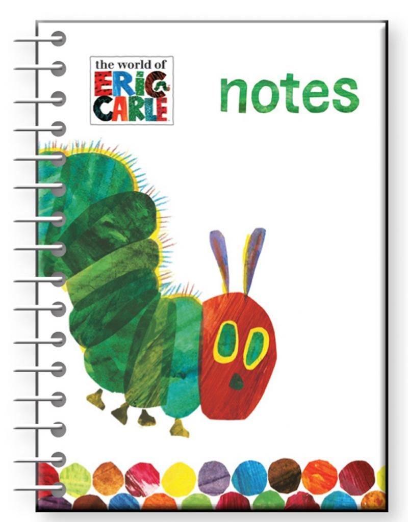 Robert Frederick A5 WIRO NOTEBOOK LINED - ERIC CARLE BENDY CATERPILLAR