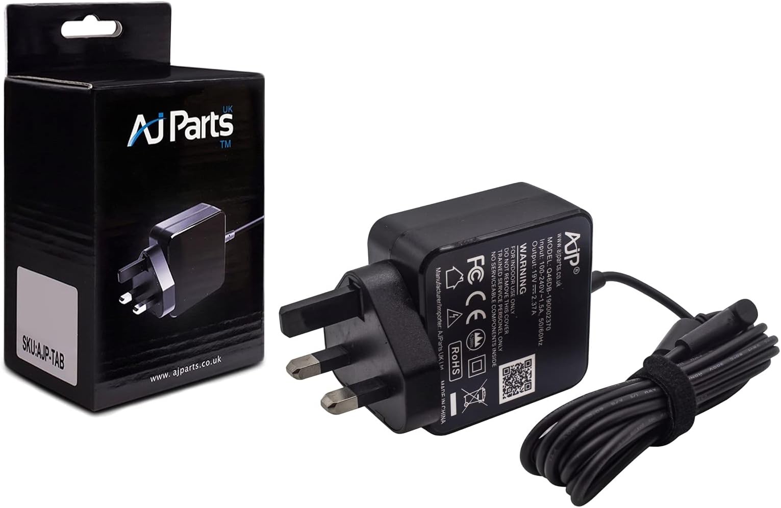 AJP 45W Charger for ASUS x405ur, x405u VivoBook E203M E406M E410M X553M X553S X540L X540UA X540SA X540LA X556U X556UA Zenbook UX303U UX305 UX305F UX305C UX410UA AD883220 Laptop Power Adapter Cord