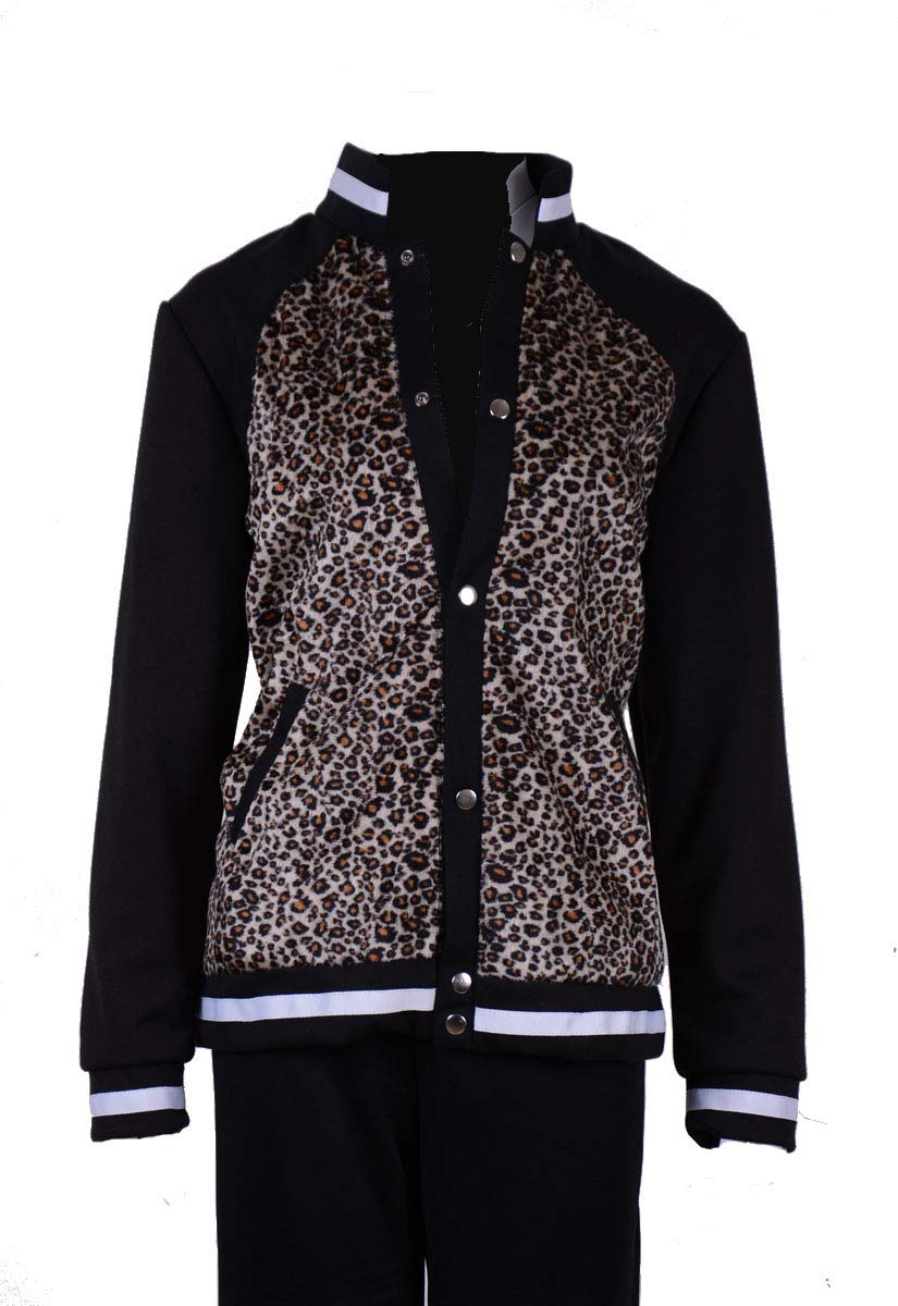 Unisex Leopard Cosplay Costumes Athletic Sports Coat