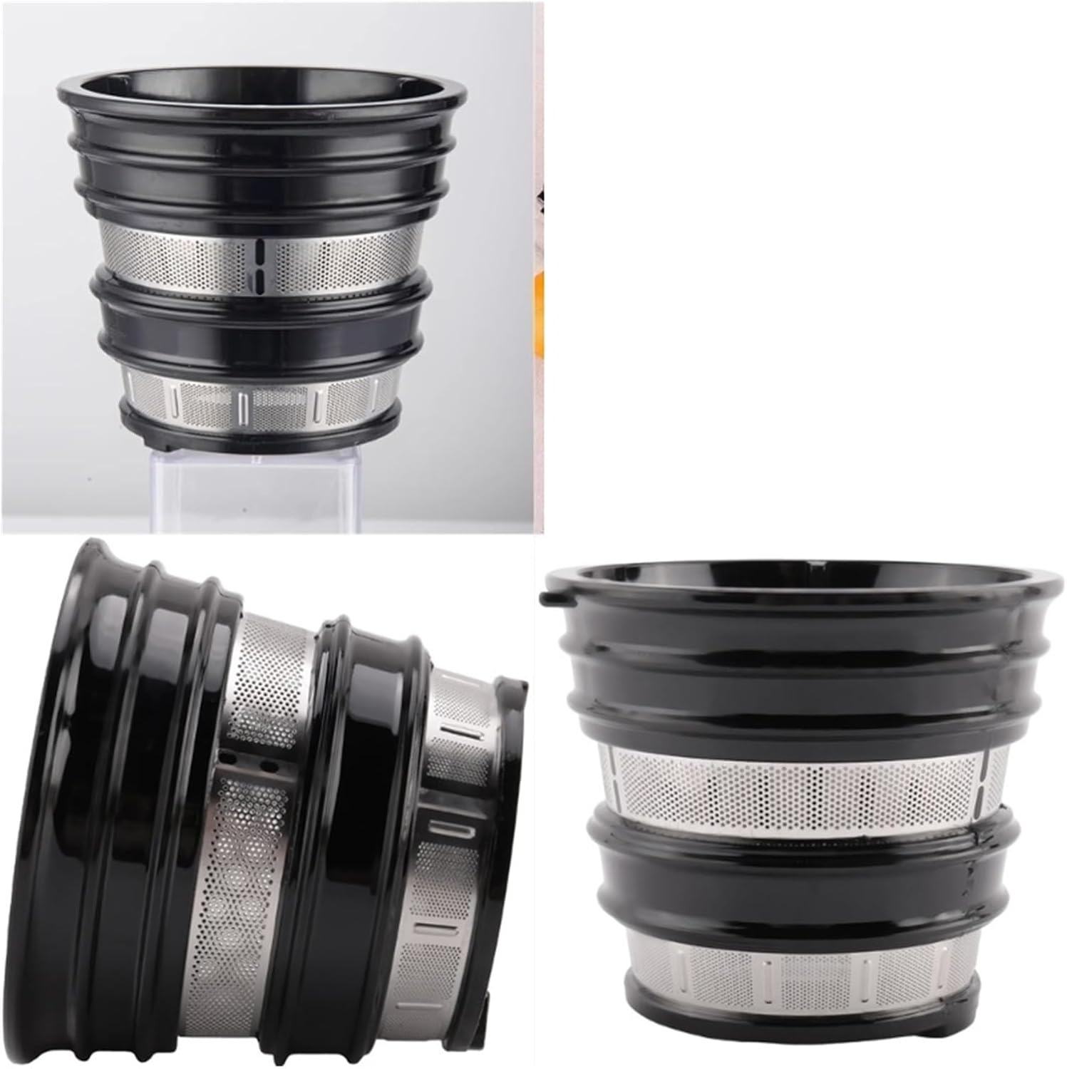 Juicer Filter Mesh Fine Filter Screen JE-B01B JE-B02B JE-B03B JE-B05B Juicer Parts Efficient Juice Extraction And Replacement Filter Juicer, Household Kitchen Juicing Stainless Steel Juicer Filter