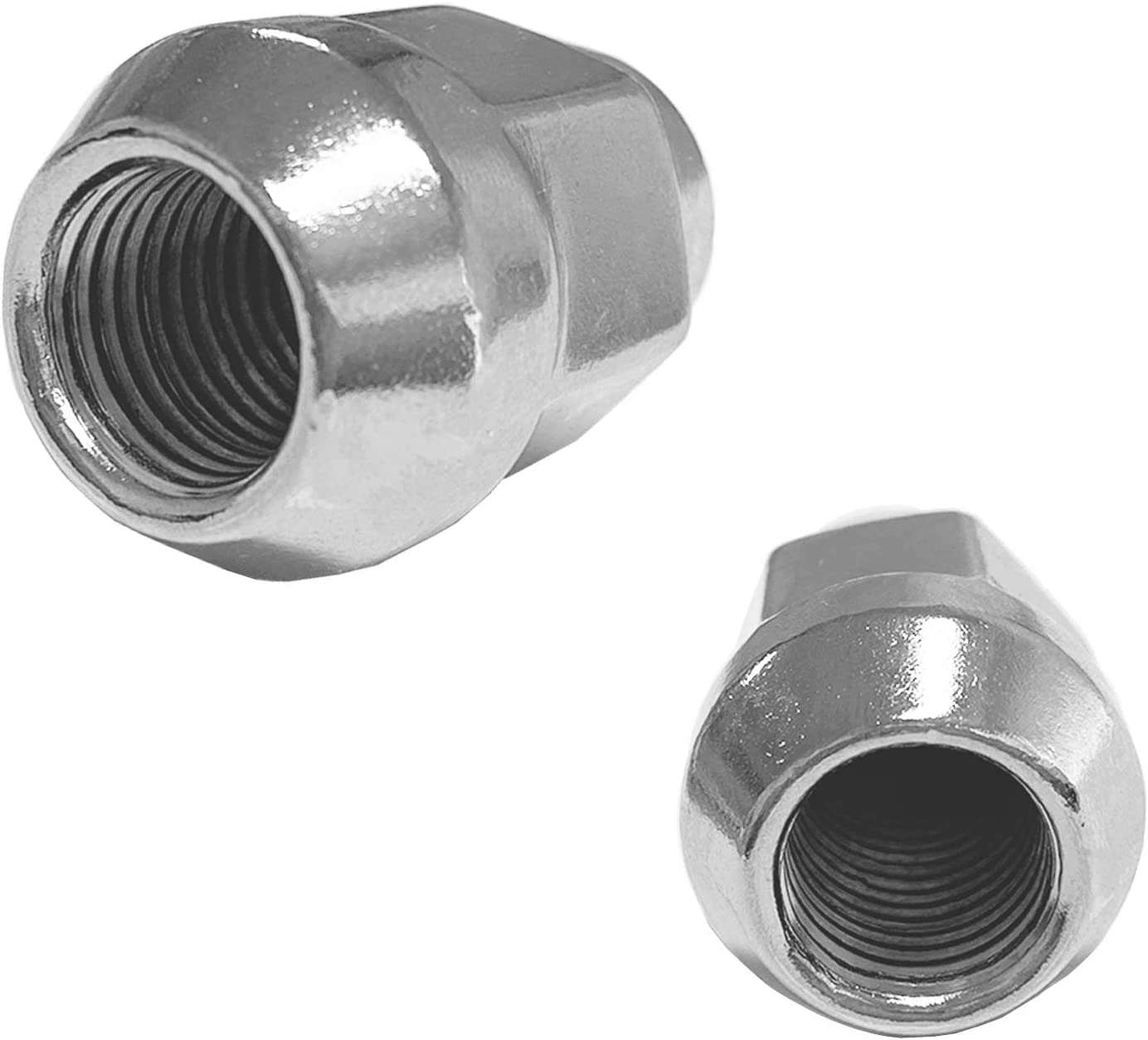 Juego 24 Tuercas Rueda Wheel Accessories - 1/2x20, Cromadas, Asiento Cónico 60°, 19mm