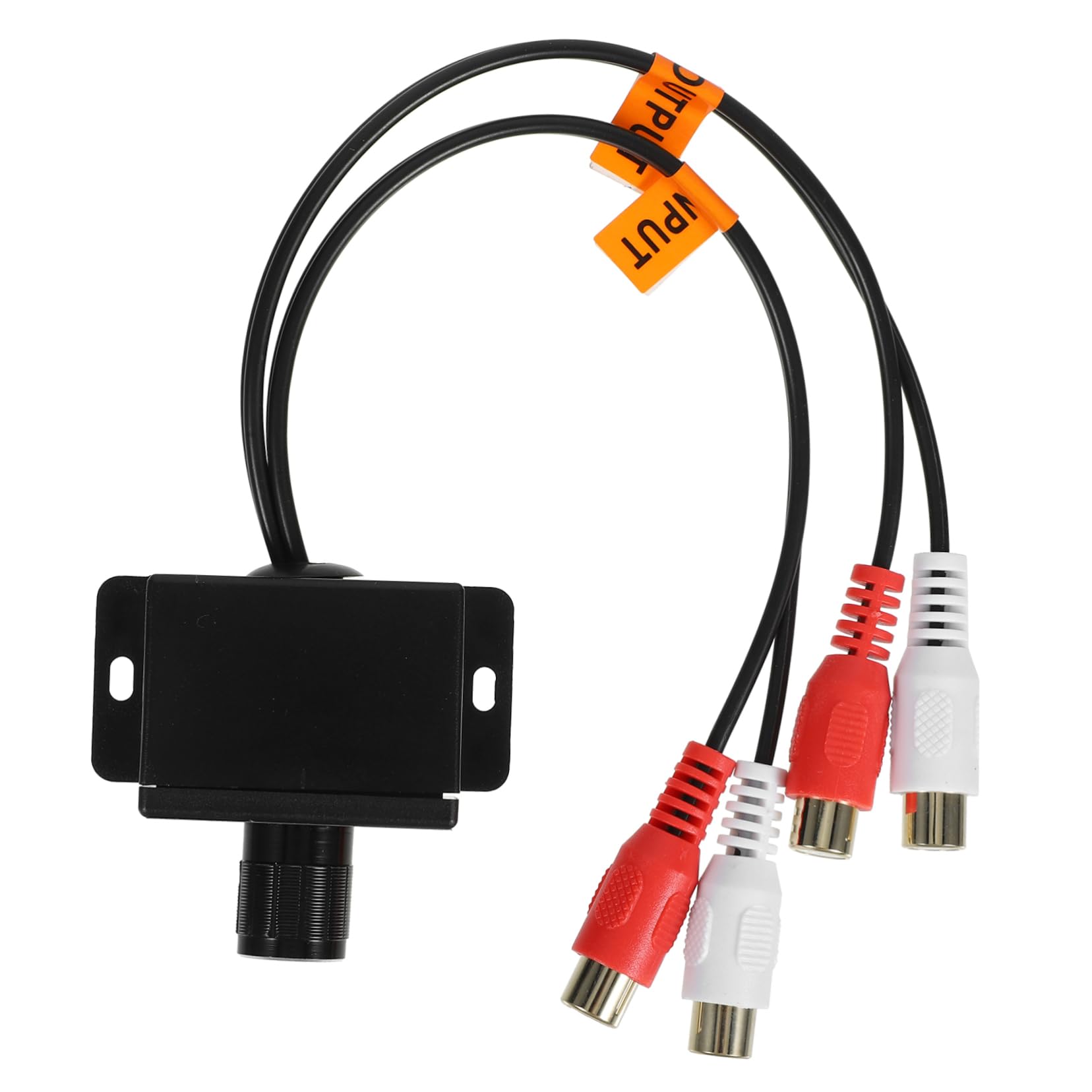 Mikinona Remote Level Control for Car Volume Control Knob Audio Amplifiers Regulator Bass Knob Bass Knob for Amp Car Remote Level Control