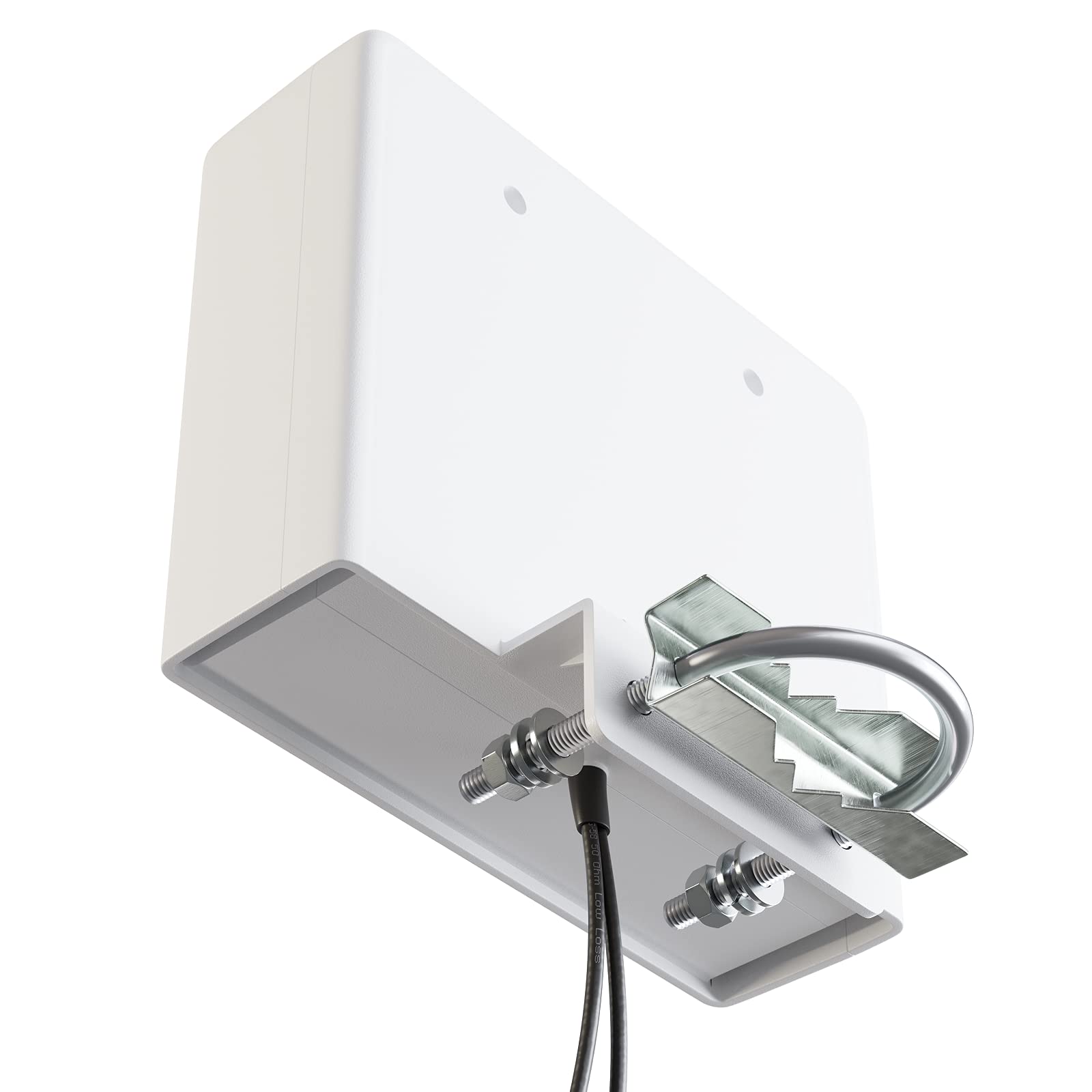 5G LTE Antenne Außenantenne Xoro 2348 Multiband Duo Antenne 5G / 4G / 3G MiMo 2X 9 dBi max. Verstärkung Wetterfest Outdoor für LTE Router mit SMA Anschluss für alle Netze 690-3800 MHz