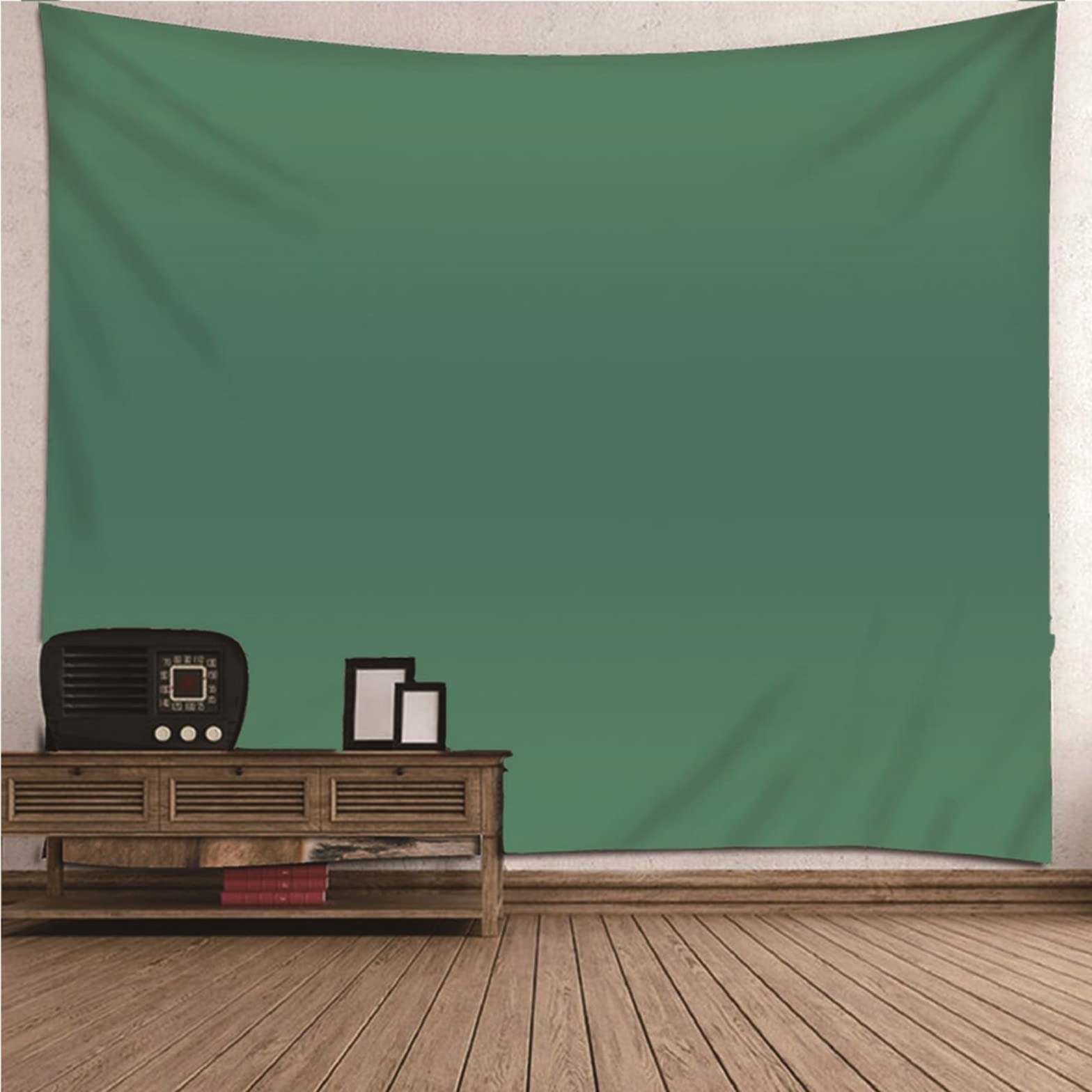 Ethereval Wall Cloth Tapestry Aesthetic Trippy Solid Color Theme Green Tapestries Hippy Norse For Men Wall Hangings Fabric Decorations 200x150cm