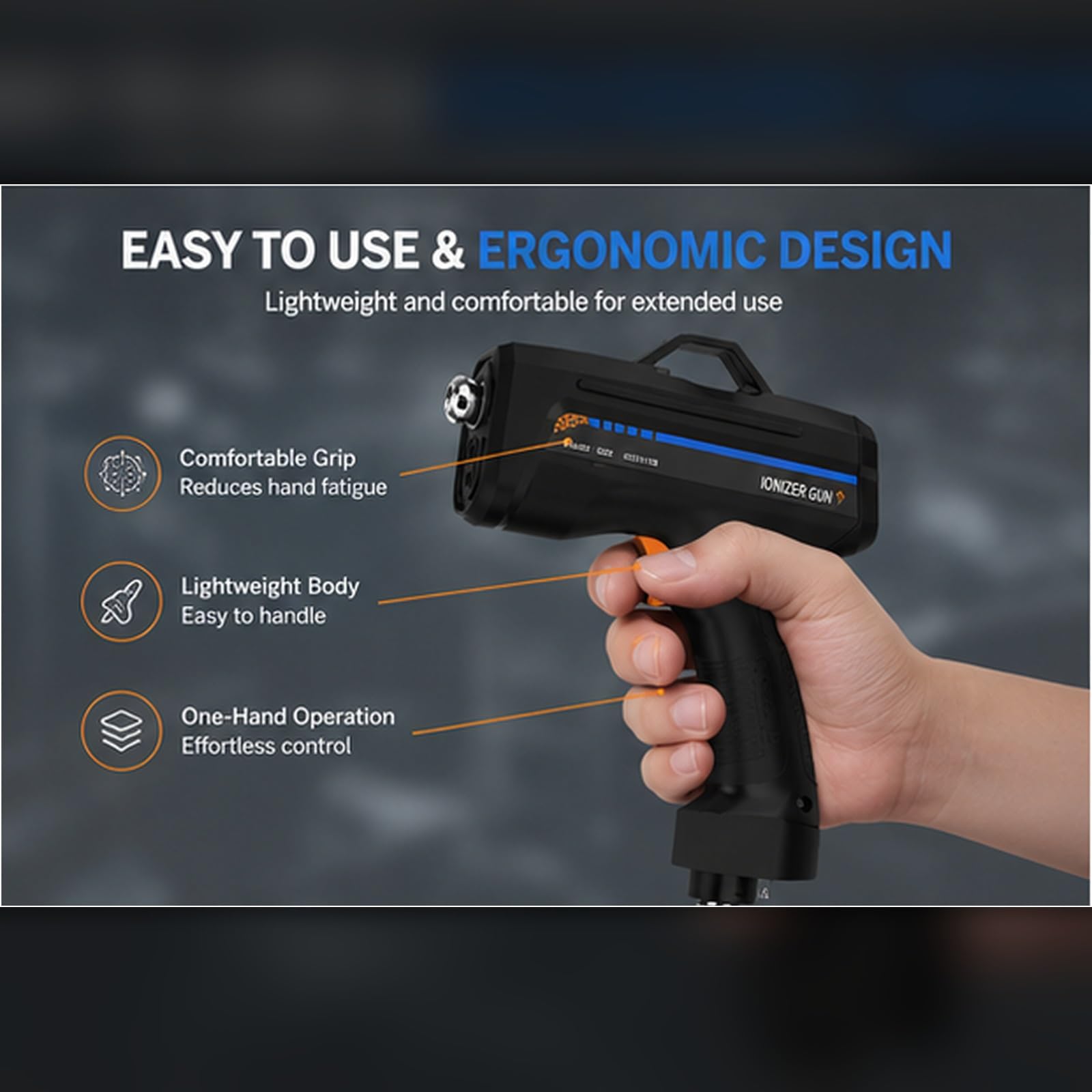 Pistola Antiestática Automotriz, Pistolet Antystatyczny Automatyczny