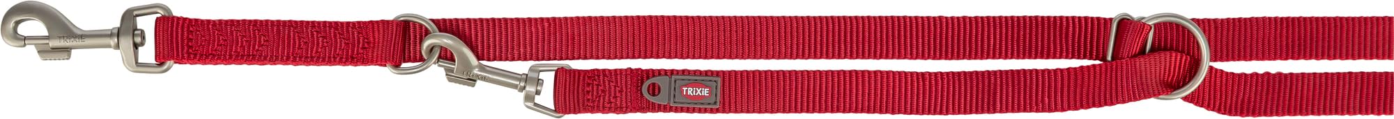 Trixie Regulowana smycz dla psa premium, XS/S, czerwona