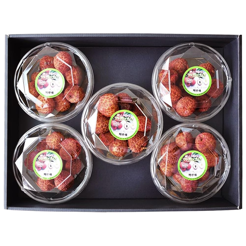 Amazon.co.jp: Heichen Large Lychee L-5 Raw Lychee, 5 Cups (Comes 