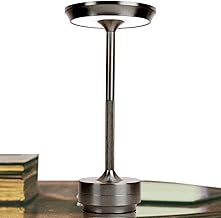 Candeeiros de mesa sem fio - 2800mAh Candeeiros de Mesa Sem Fio Touch Control Candeeiro de Mesa Regulável | Lâmpada de escritório para cuidados com os olhos para casa interna Maxten