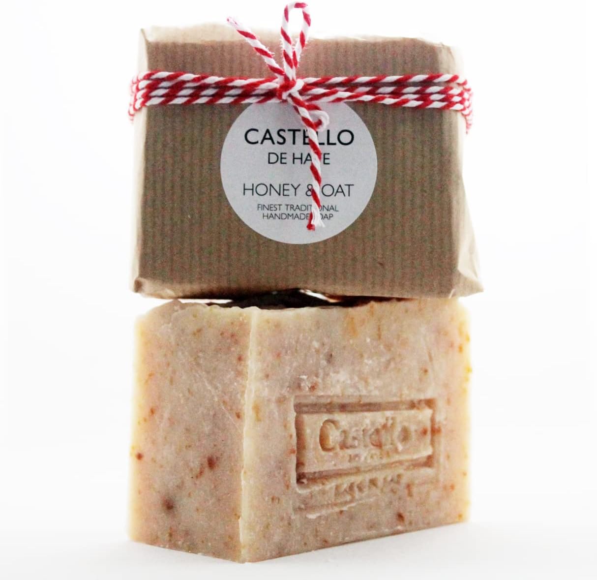 Honey and Oat Soap Bar with Benzoin Essential OIl, 200g"