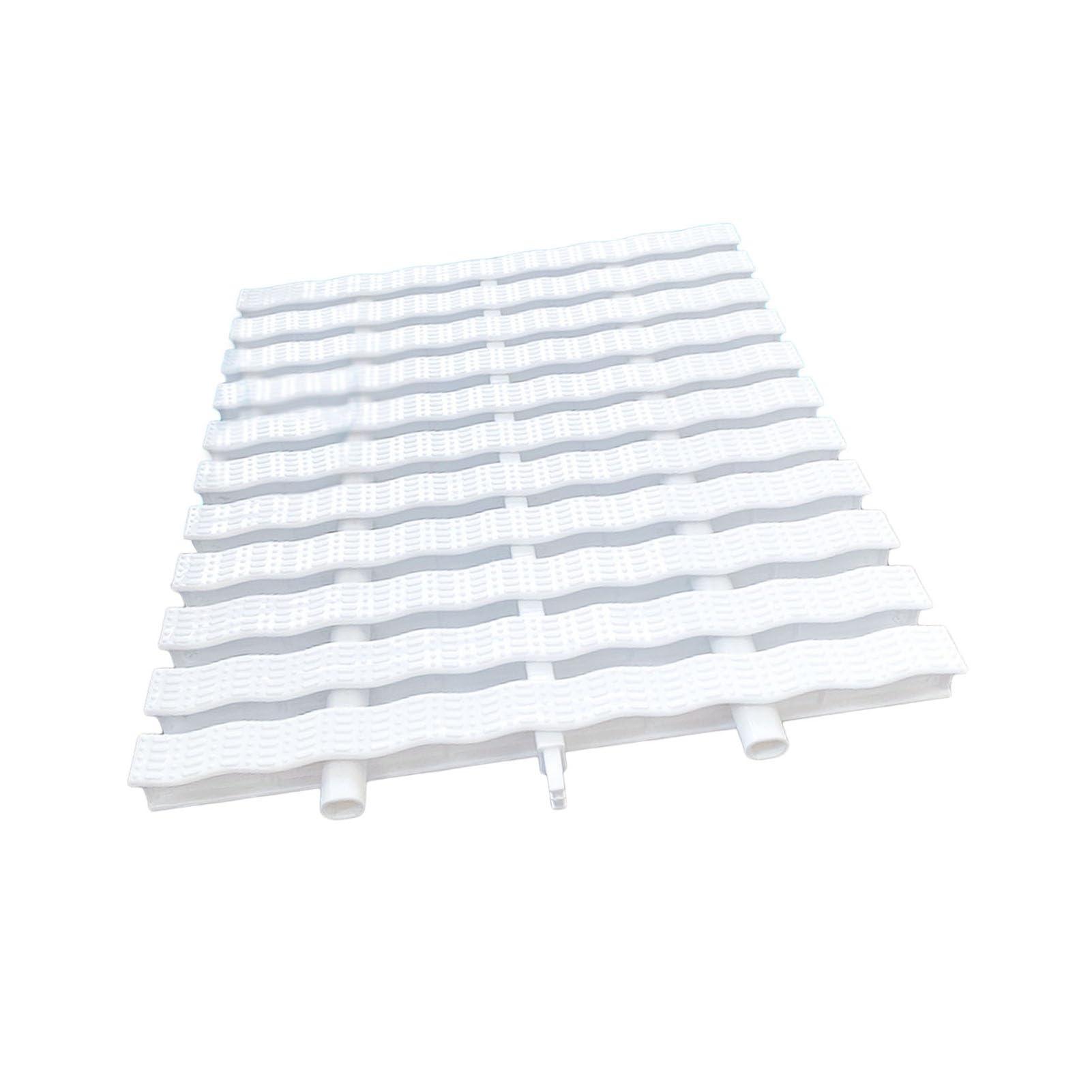 SDCFFC Durable Swimming Pool Drainage Grate, Splicable Bathroom Gutter Cover, Indoor/Outdoor Channel Grating, 25x100CM, 8pcs Set for Efficient Overflow Management