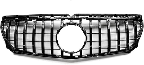PICCON Rejilla delantera para automóvil, rejilla de carreras, rejilla superior de malla, compatible con Mercede-s-Benz Clase B B180 B250 W246