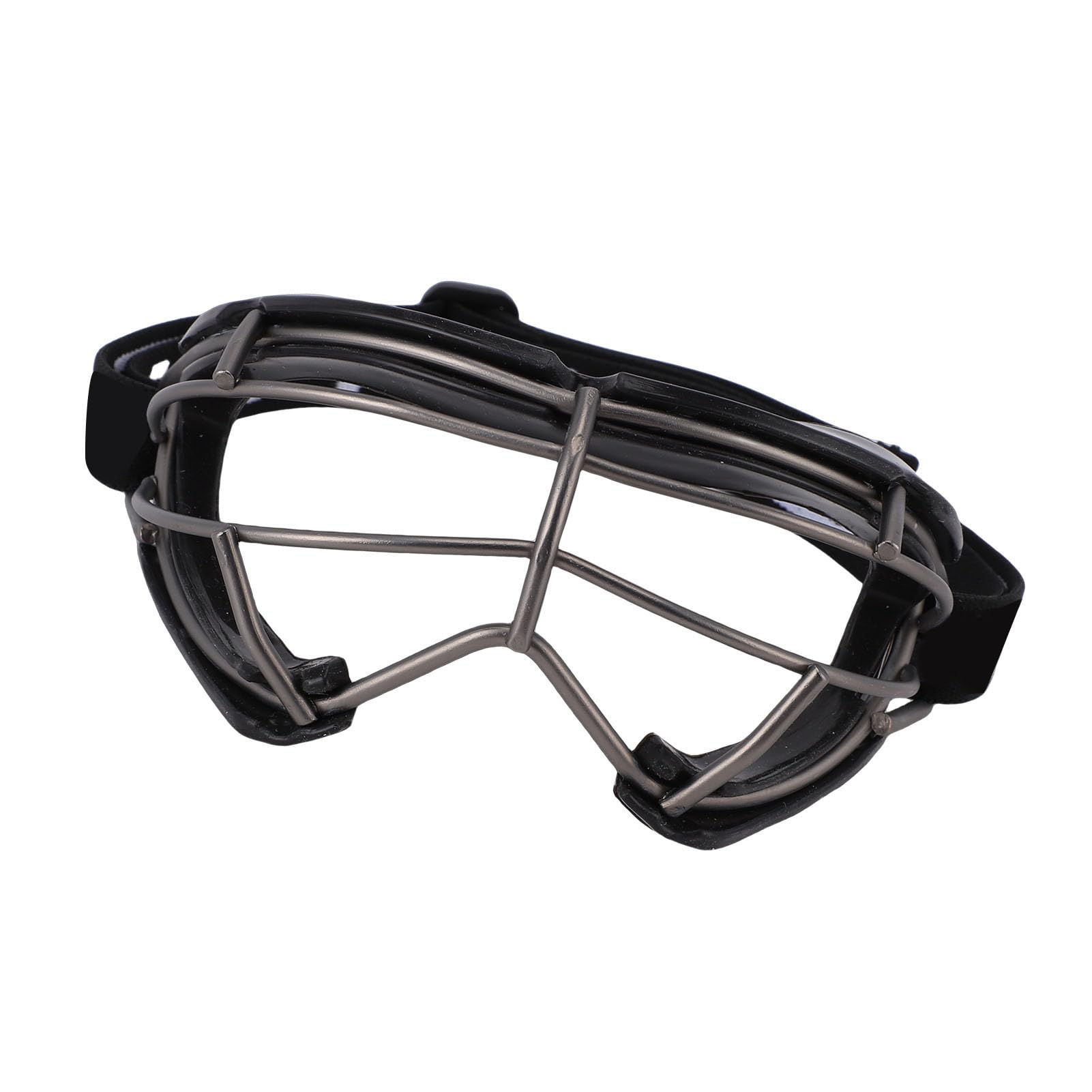POENVFPO Gogle do Lacrosse, Ochronne Okulary Ochronne dla Kobiet z antypoślizgową konstrukcją przeciwmgielną, Szersze Pole Widzenia, Rama ze Stopu o Wysokiej Wytrzymałości, Odpowiednie