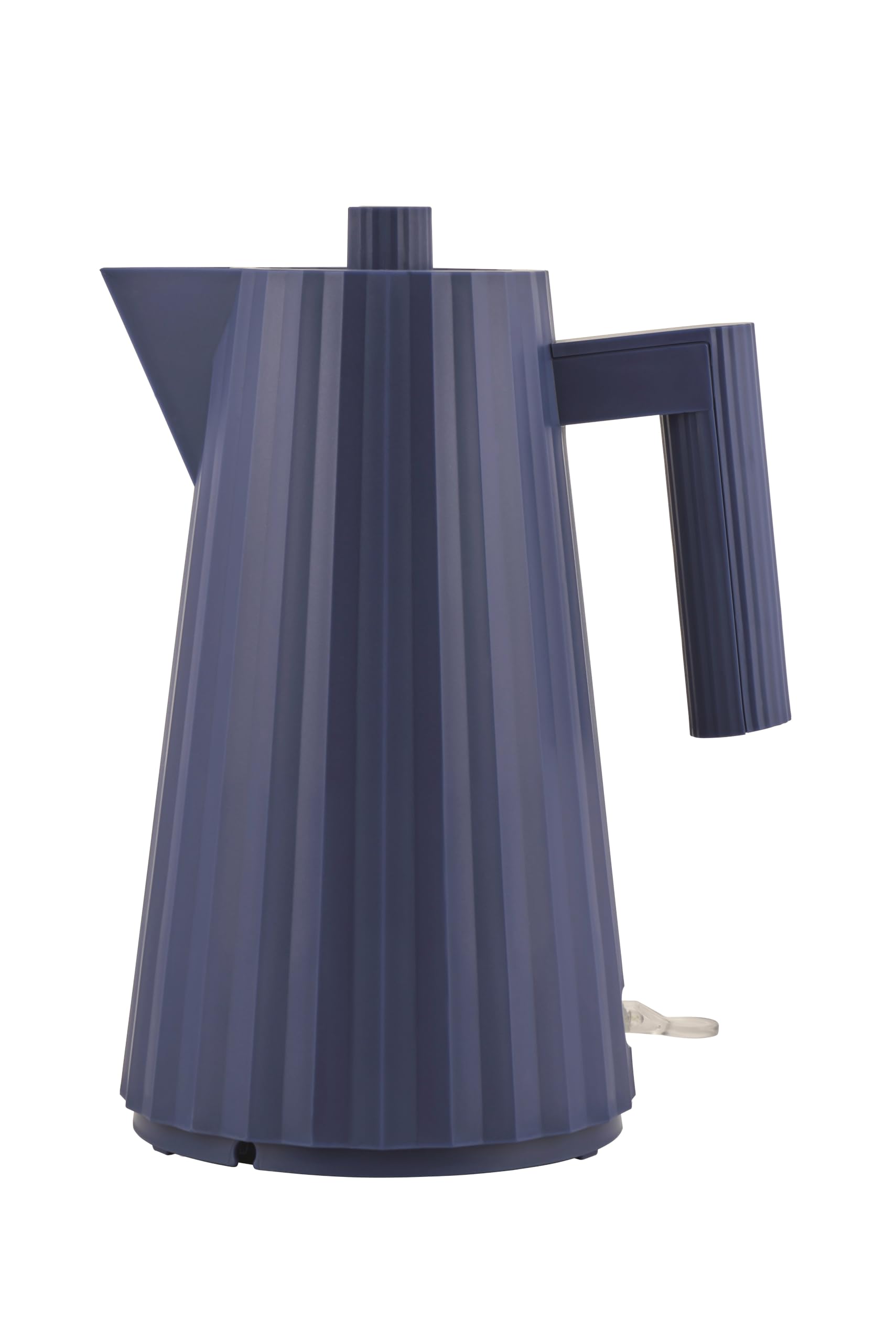 Alessi Plissé MDL06 DAZ – Designer-Wasserkocher, aus thermoplastischem Harz, europäischer Stecker, 2400 W, 170 cl, Blau