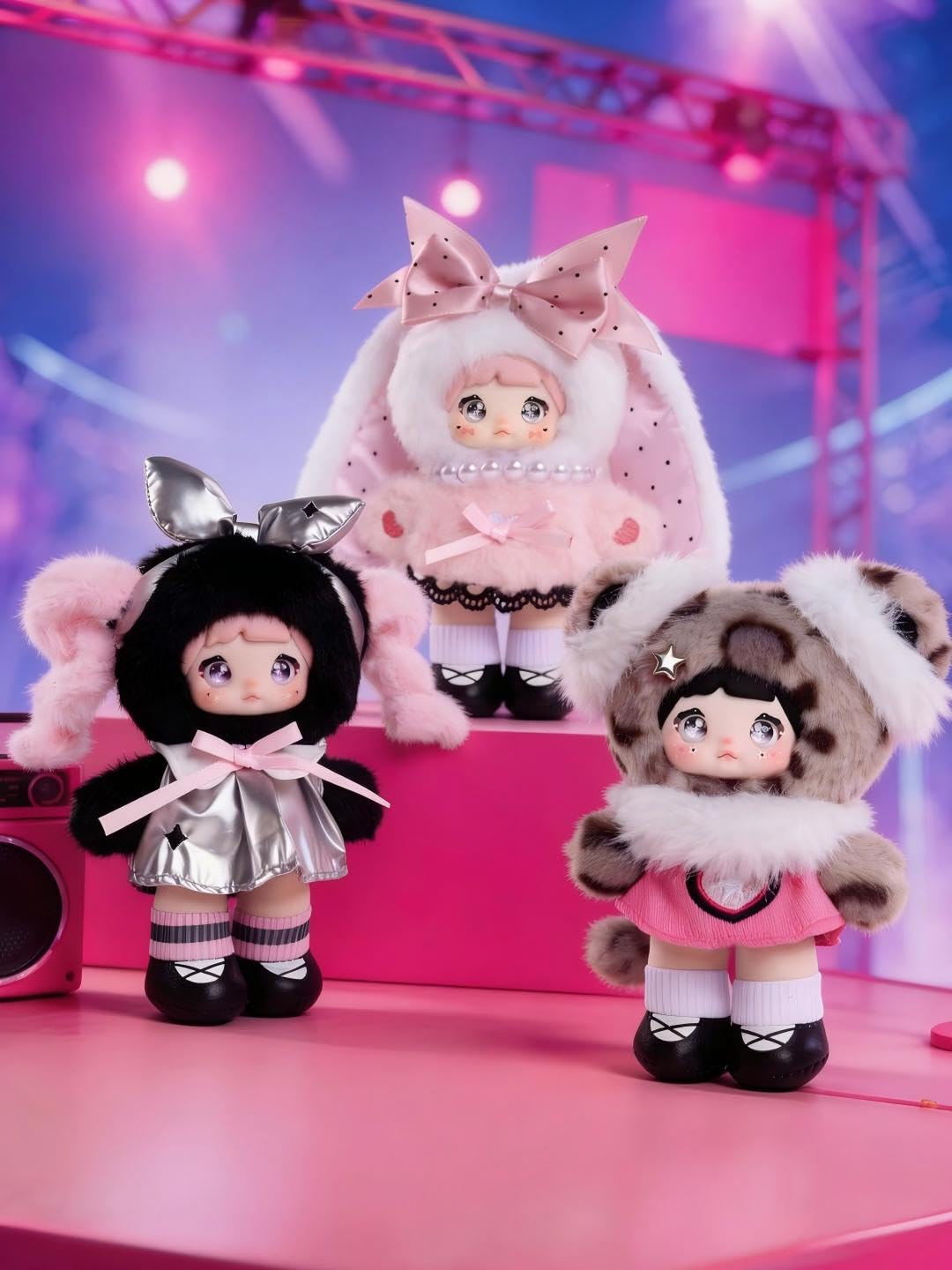 Amazon.co.jp: Nommi ピンクエナジーシリーズ ぬいぐるみブラインド