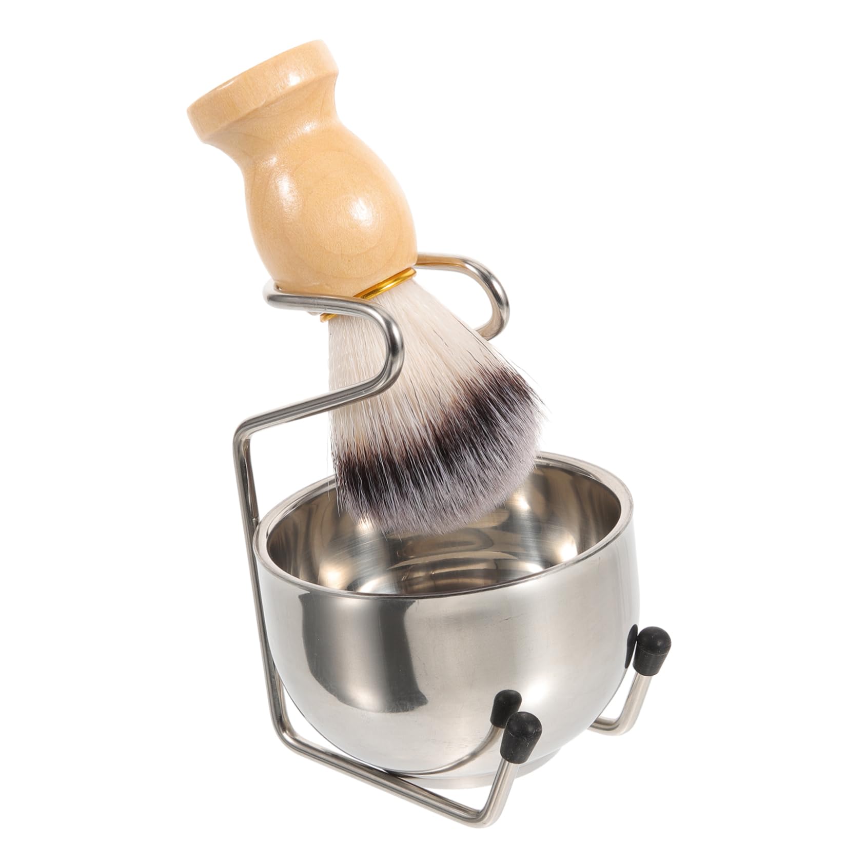 Beavorty Beard Shaving Brush Set Men's Shaving Razor Shavers for Men Barber Brush Kit Professional