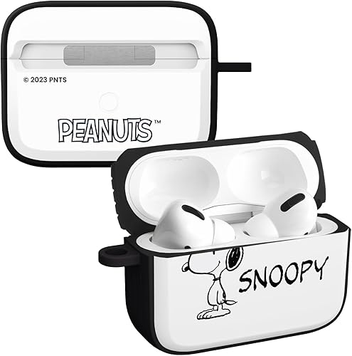 AFFINITY BANDS Peanuts Classic HDX - Funda compatible con Apple AirPods Pro 1 y 2 (Snoopy) snoopy,Charlie