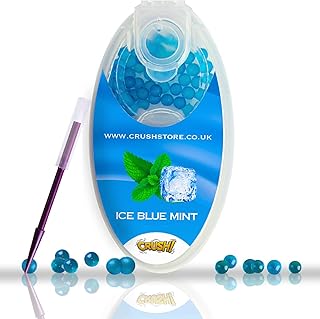 Menthol Filters Crushballs Pack (Menthol) - 100+ Mint Menthol Aroma Capsules Holder - Flavoured Beads Burst for Use with Filter, Tubes, Cones, Rolling Papers - Click Crush Ball by CrushStore