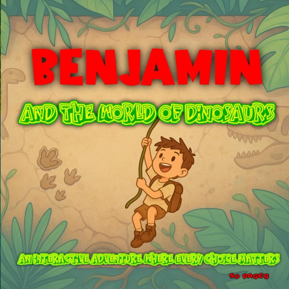 Benjamin and the World of Dinosaurs: The adventure where YOU choose the ending!
