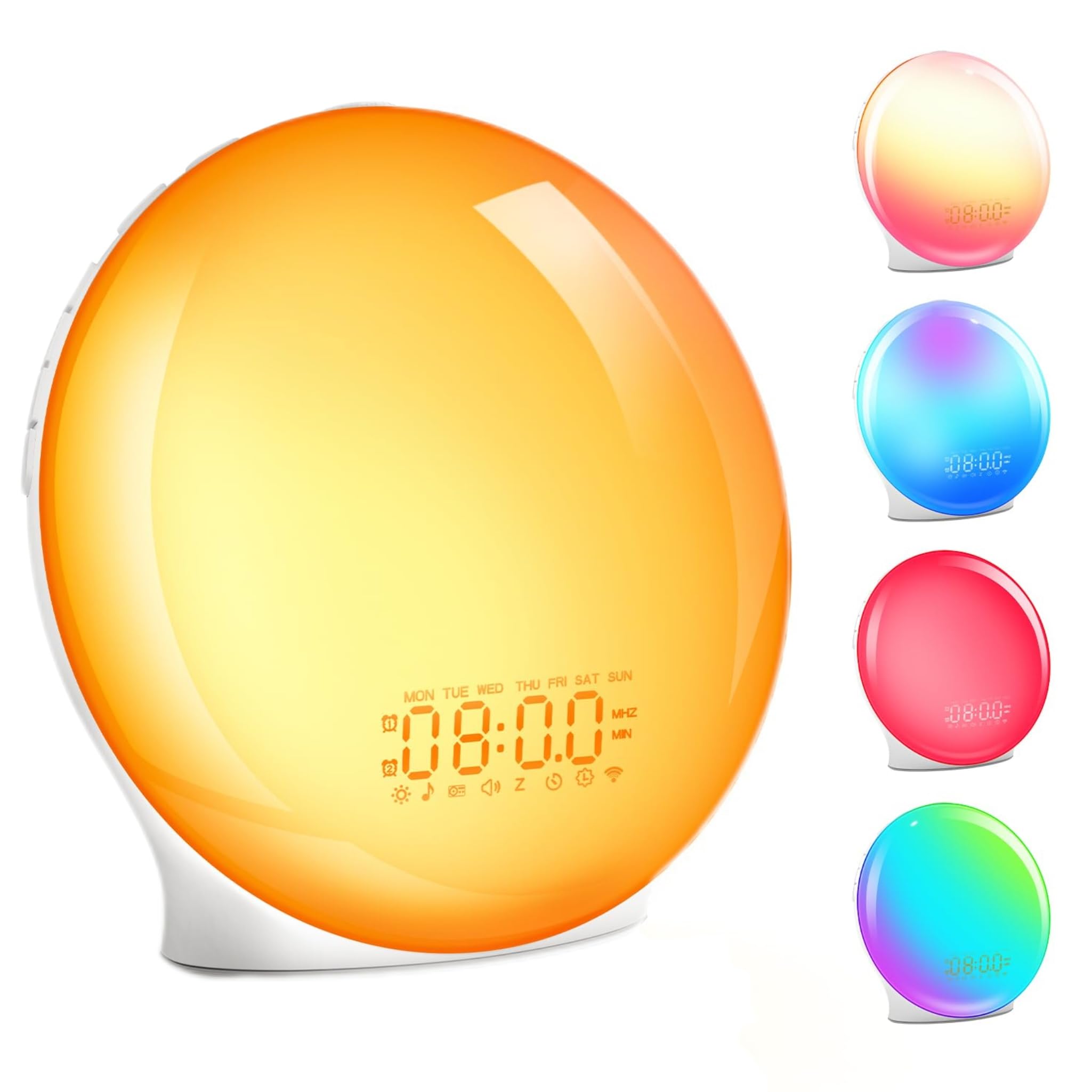 Amazon.co.jp: 目覚まし時計 光 目覚ましライト 【Bluetooth音楽・休日