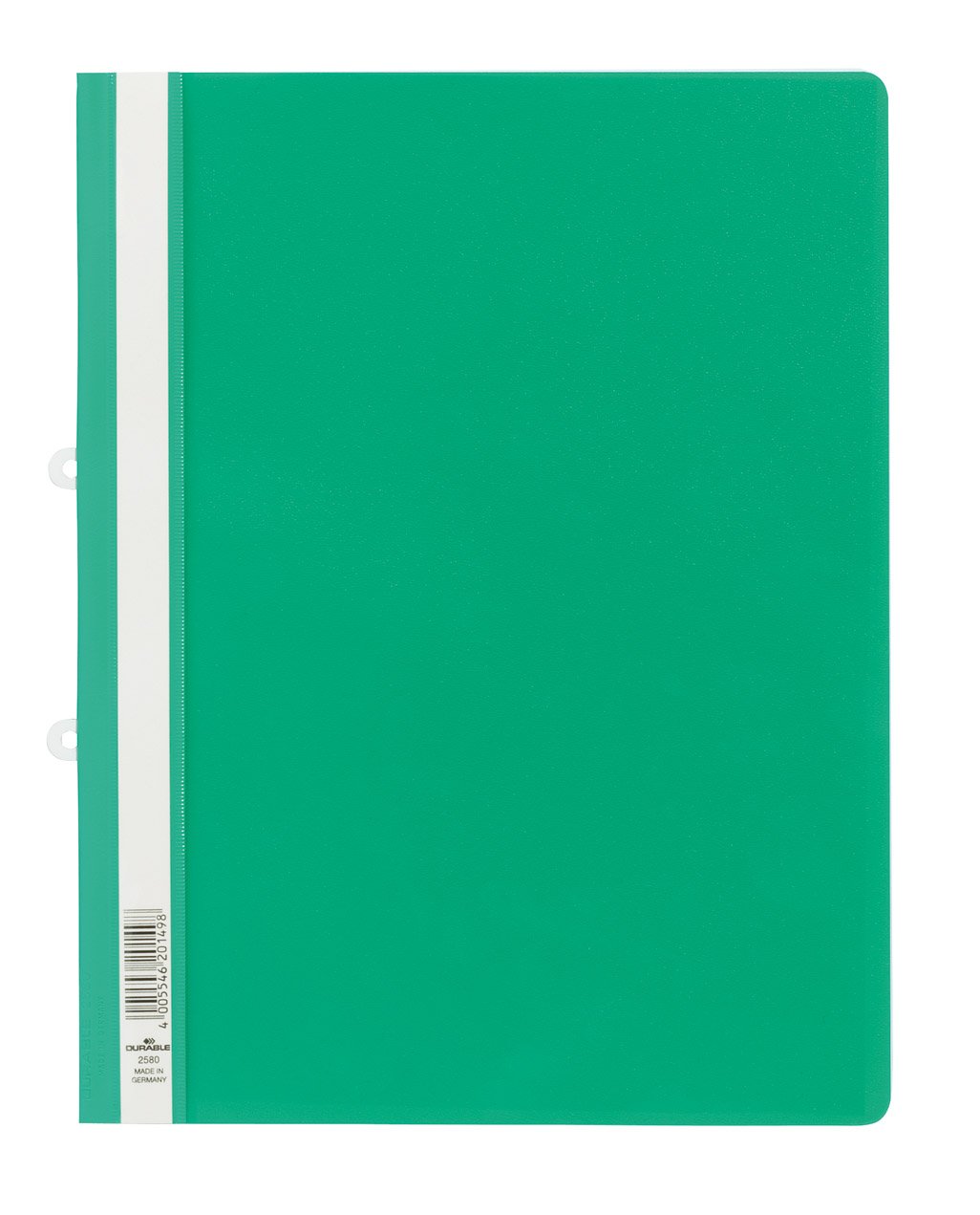 Durable Sichthefter mit Abheftschieber, überbreit, grün, 25er Packung, 258005