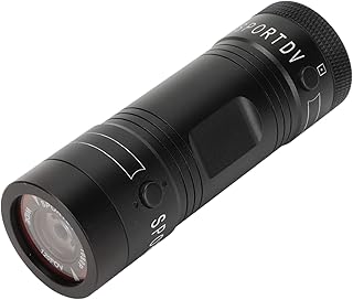 Câmera Esportiva, Câmera para Capacete de Motocicleta, HD 1080P 120 Graus Grande Angular à Prova D'água de Baixo Ruído Compact Bike Sports Camera Com Microfone para Windows