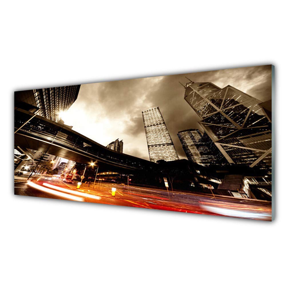 Tableau mural moderne acrylique de 125x50cm idéal pour décorer votre salon