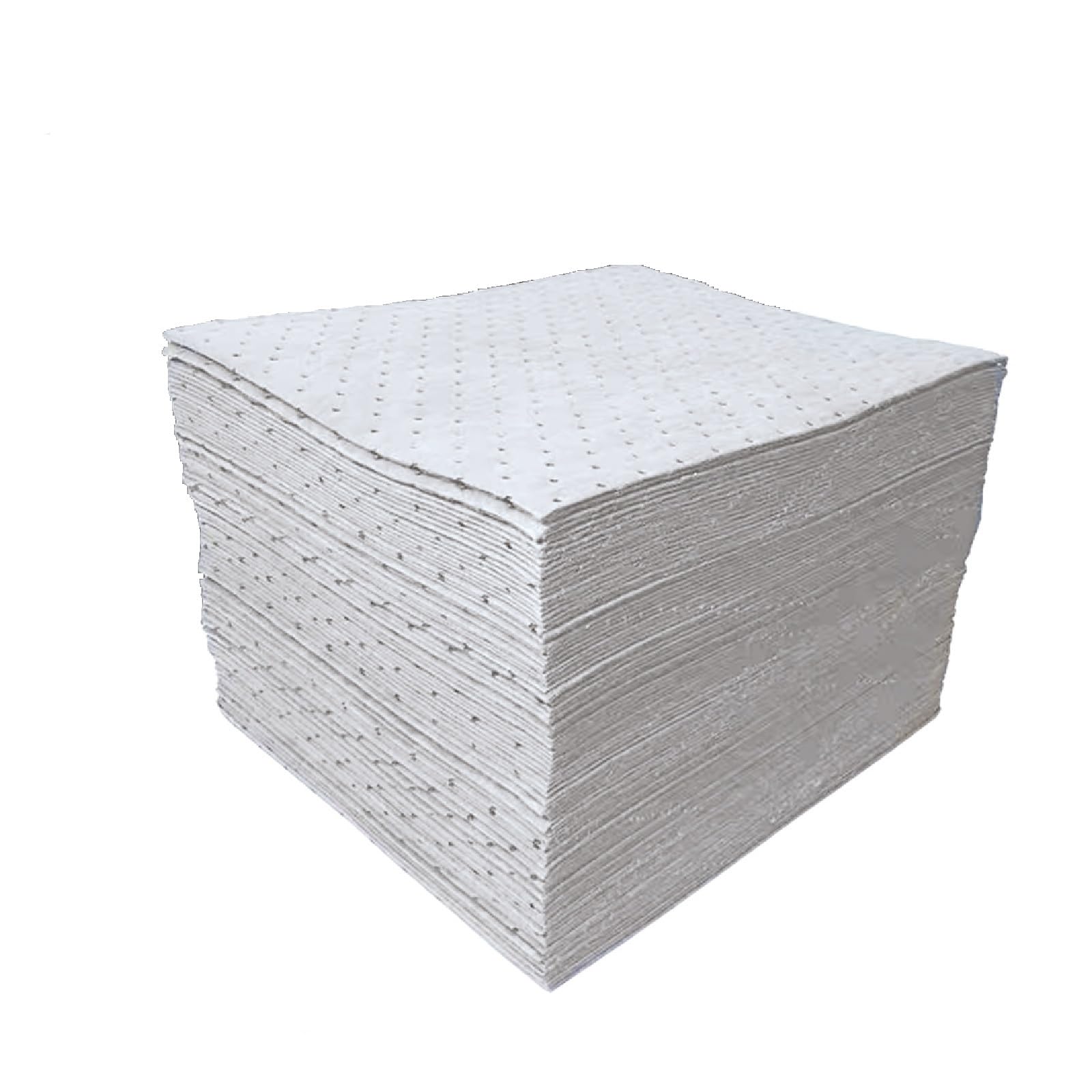 ÖL-Bindevlies Pads, 40x50 cm | Saugvlies, Ölbindemittel, Vlies ist reißfest und saugstark | 100 Stück