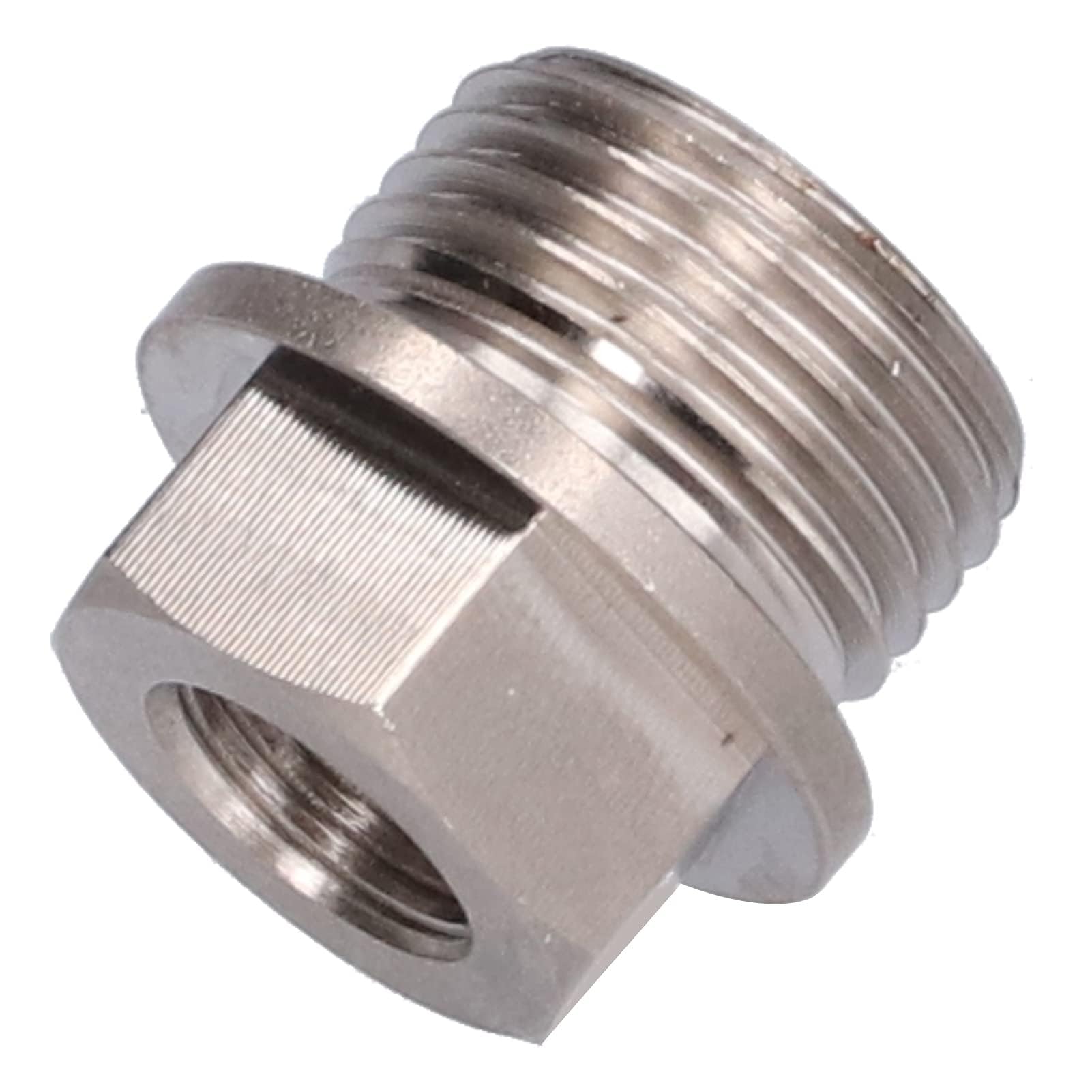 Adattatore Sensore Pressione Olio Filettatura M18x1,5 a 1/8NPT Sensore Temperatura Acqua di Scarico con Guarnizione