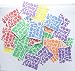Fun Express - Adhesive Foam Letters - 1/2" - Craft Supplies - Foam Shapes - Regular - 1040 Pieces
