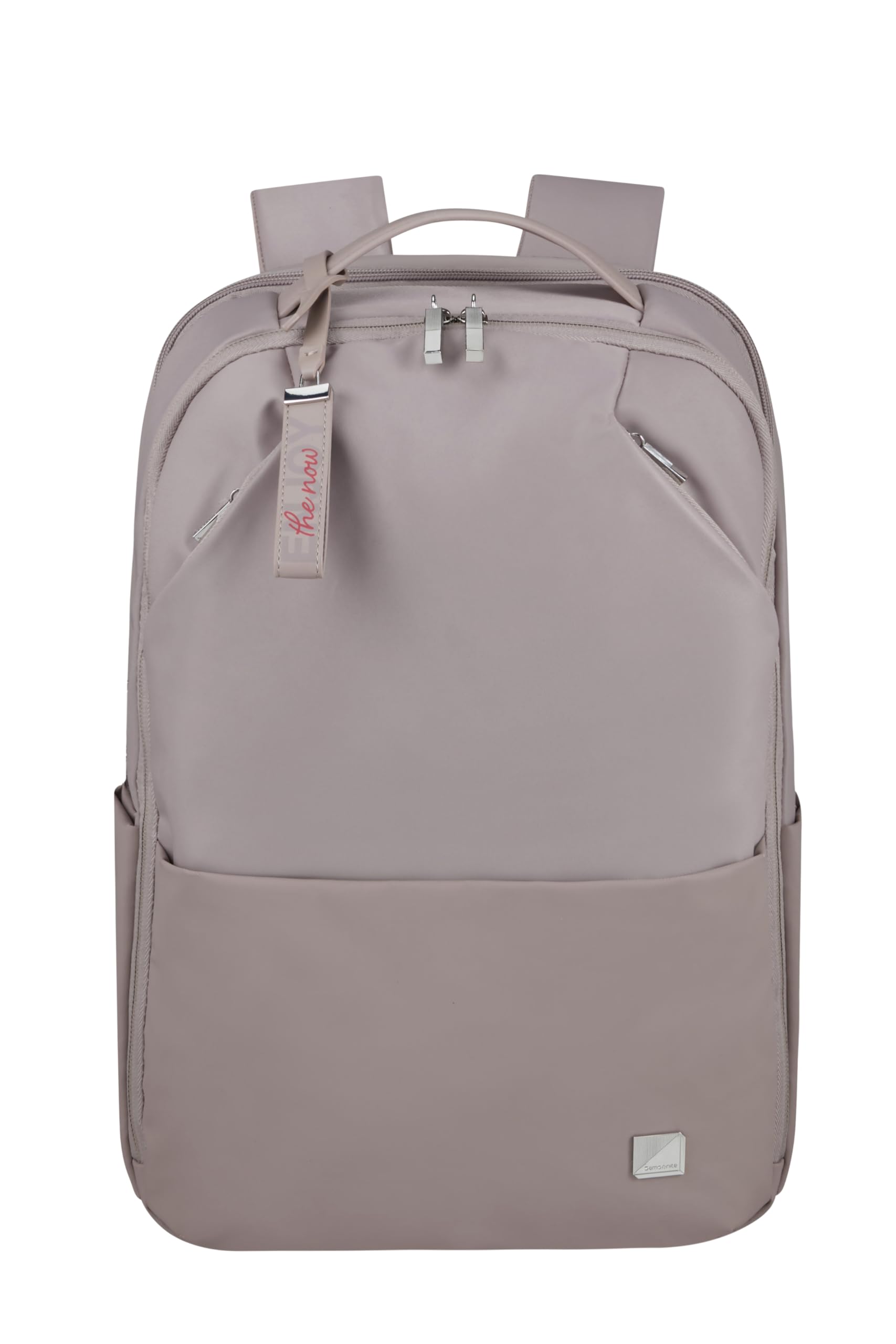 Samsonite Workationist - zaino per laptop con scompartimento di vestiti 15,6 pollici, 43 cm, 17,5 L, rosa (quarzo)