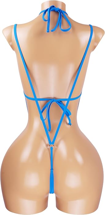 SHERRYLO Micro Bikini Extreme Slingshot G String Sling Bikinis Slutty Exotic Swimsuit Thong Bathing Suit Lingerie for Women