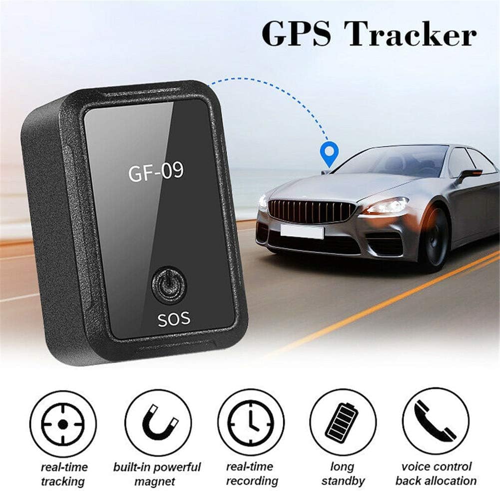 Sawe Persoal GPS Tracker, Gf-09 MII GPS Tracker App Télécommande Ati-Theft Device GSM Gprs Locator Magetic Voice Recordig Remote Pickup