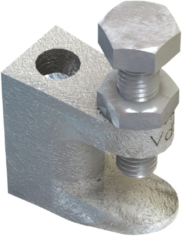 Lindapter FL210T-BOX Type FL Flange Clamp, M10 Tapped Thread (Pack of 50)