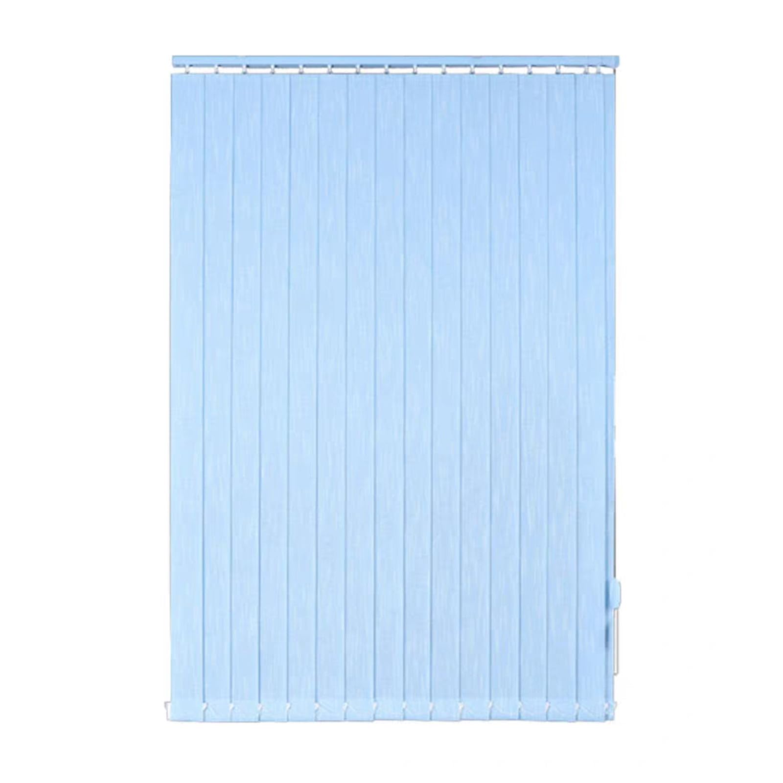 Blu Tende A Lamelle Verticali,Tende per La Privacy in Tessuto A Lamelle,Tenda A Rullo per Interni Oscurante,Controllo Luce Privacy,per Ufficio,Personalizzato,Larghezza×Altezza (60cm x 200cm)