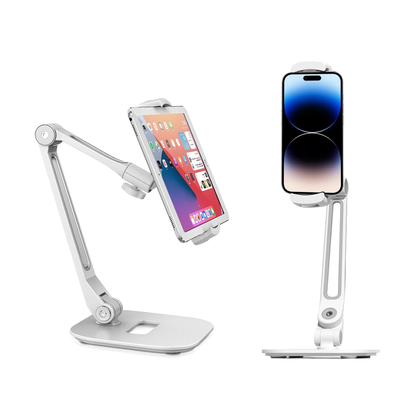 NLIEOPDA Tablet Stand Universal Holder for 4 9 - 12 9 Devices 360 Rotating Security Stand for iPad