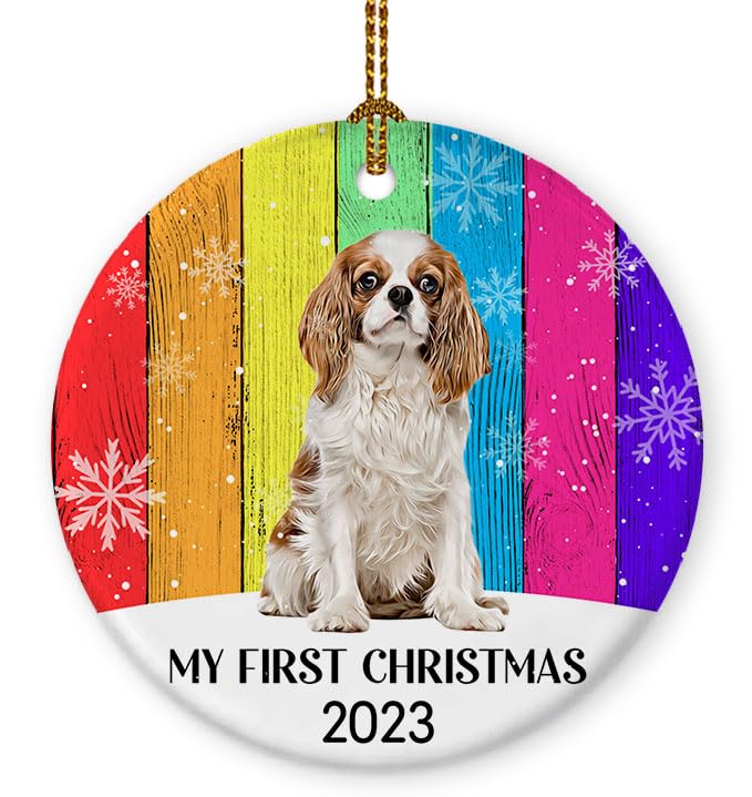 Amazon.com: Prezzy Cavalier King Charles Spaniel Christmas