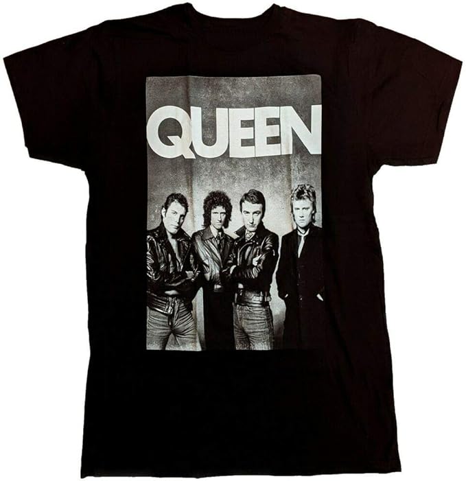 Queen Band TShirt New Black Band Tee Rare Vintage Amazon.de Bekleidung